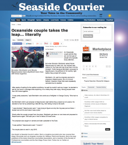Oceanside_couple_takes_the_leap…_literally_-_Seaside_Courier_News_-_2014-08-04_10.10.43